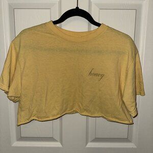 Yellow Crop Top